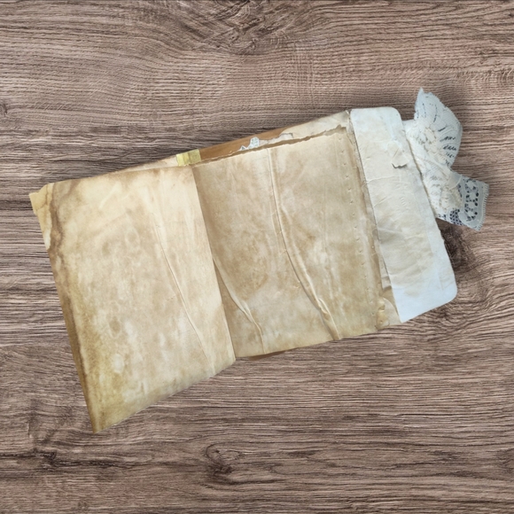 Mini Junk Journal / Folio with Ephemera - Picture 5 of 6